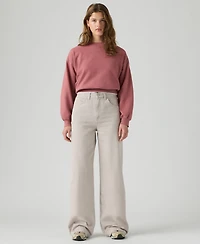 Levi's Women's Cinch-Waist Carpenter Lightweight Baggy Jeans
