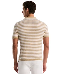 Original Penguin Men's Crochet Like Cotton Sweater