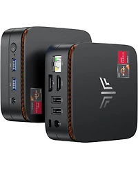 Kamrui Essenx E1 Mini Pc, Amd Ryzen 3250U 8GB DDR4 Ram 256GB Ssd, Dual 4K Support, WiFi/Ethernet for Business, Office, Home