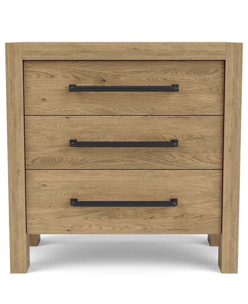 Davie 3-Pc. Queen Storage Bedroom Set (Upholstered Bed