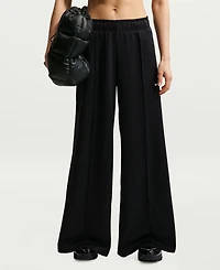 Nike Women's Sportswear Mid-Rise Wide-Leg Track Pants