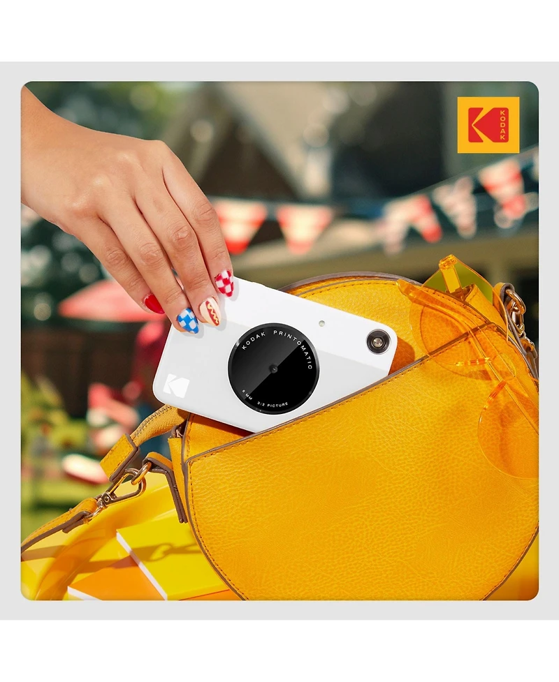 Kodak Printomatic Instant Print Camera, Prints on 2x3" Photo Paper