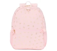 Rainbow Sugar Girls' Bow Lunch Box, Backpack with Matching Headphone, 3-Piece Set