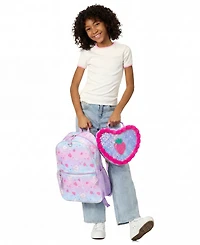 Rainbow Sugar Girls' Backpack, Calculator Charm and Lunch Bag, 3-Piece Set
