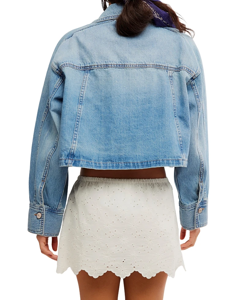 Free People Women's Cotton Side To Jacket