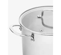 The Cellar Stainless-Steel 8-Qt. Covered Flat Stockpot, Macy's Exclusive