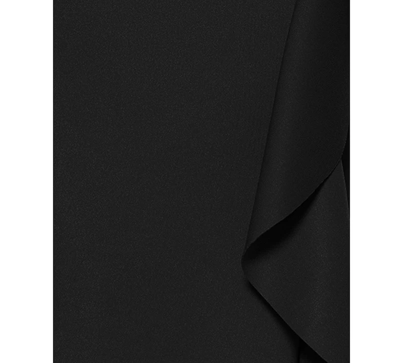 Xscape Petite Strapless Ruffle Sheath Gown