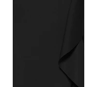 Xscape Petite Strapless Ruffle Sheath Gown