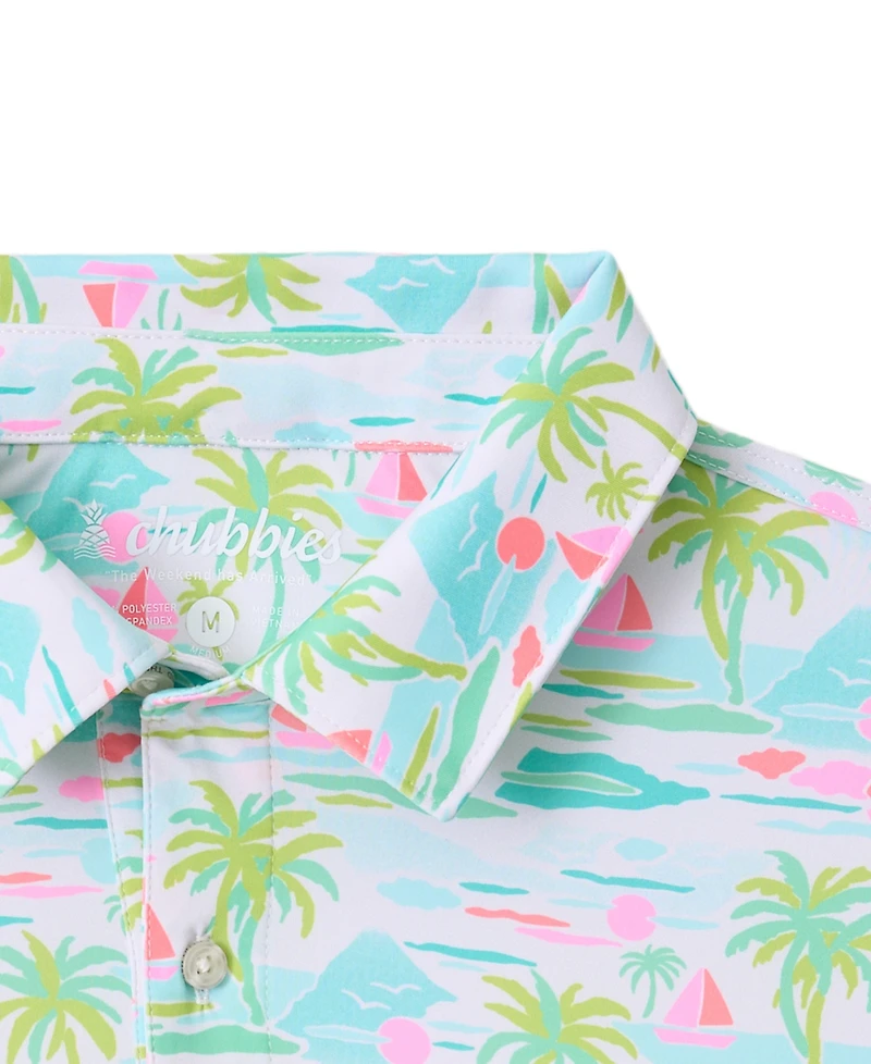 Chubbies Men's Short-Sleeve Polo Shirt