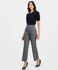 Anne Klein Essentials Petite Pull-On Cropped & Ankle Trouser