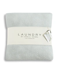 Laundry Stone Washed Cotton Waffle 3-Piece Comforter Set