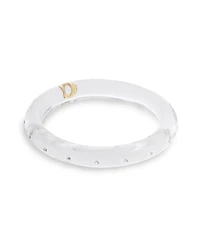 Coach Faux Stone Signature C Resin Bangle Bracelet