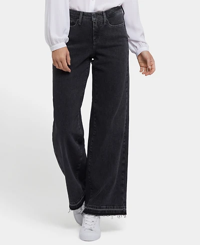 Nydj Women's Teresa Wide-Leg Jeans with Released Hems