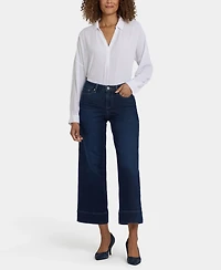 Nydj Women's Teresa Wide-Leg Ankle Jeans