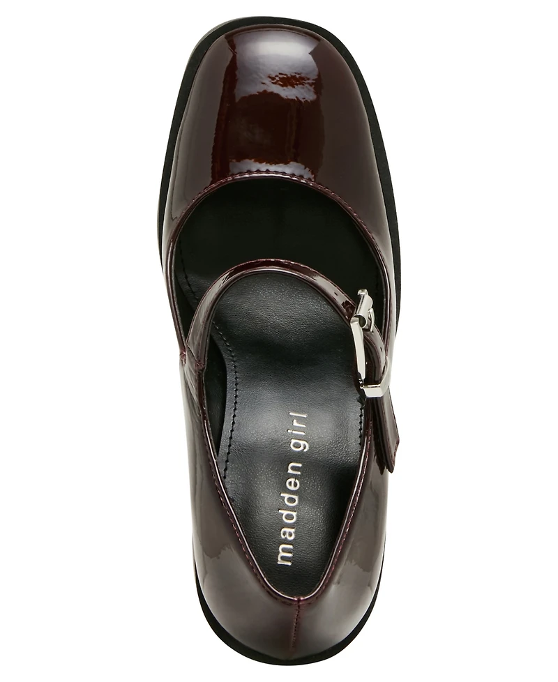 Madden Girl Women's Daphine Platform Mary-Jane Pumps