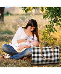 Urtala Women Duffle Bag Travel Luggage Weekend Overnight Tote Shoulder Handle Bag