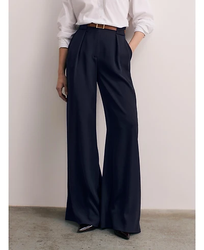 The Fold Women's Lyon Clever Crepe Pants