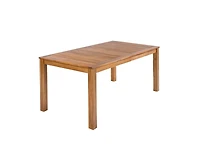 sumyeg Topmax 67-Inch Rectangular Outdoor Wooden Dining Table for Patio or Garden