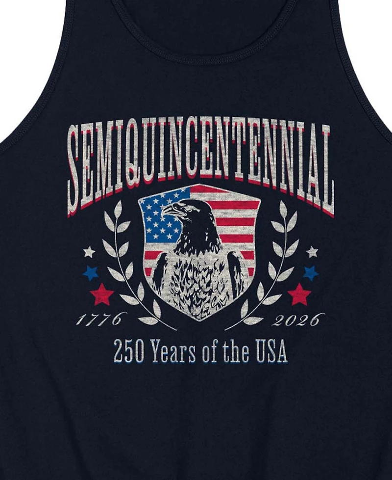 Airwaves Men's Semiquincentennial Collegiate Graphic Tank T-shirts