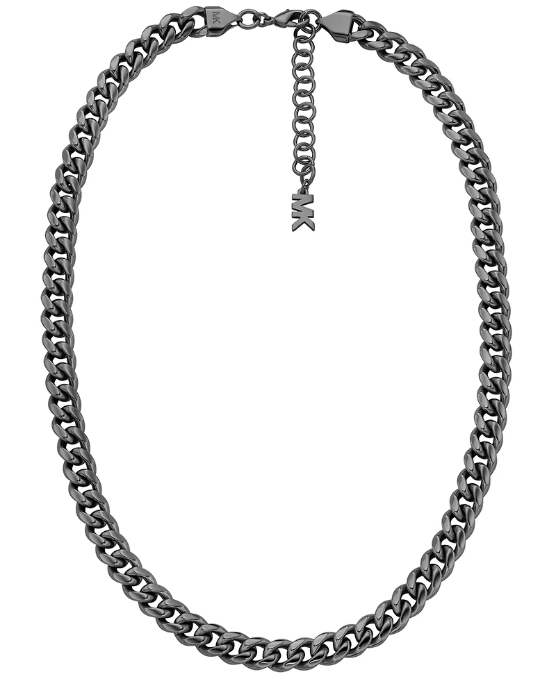 Michael Kors Faceted Curb Chain Necklace