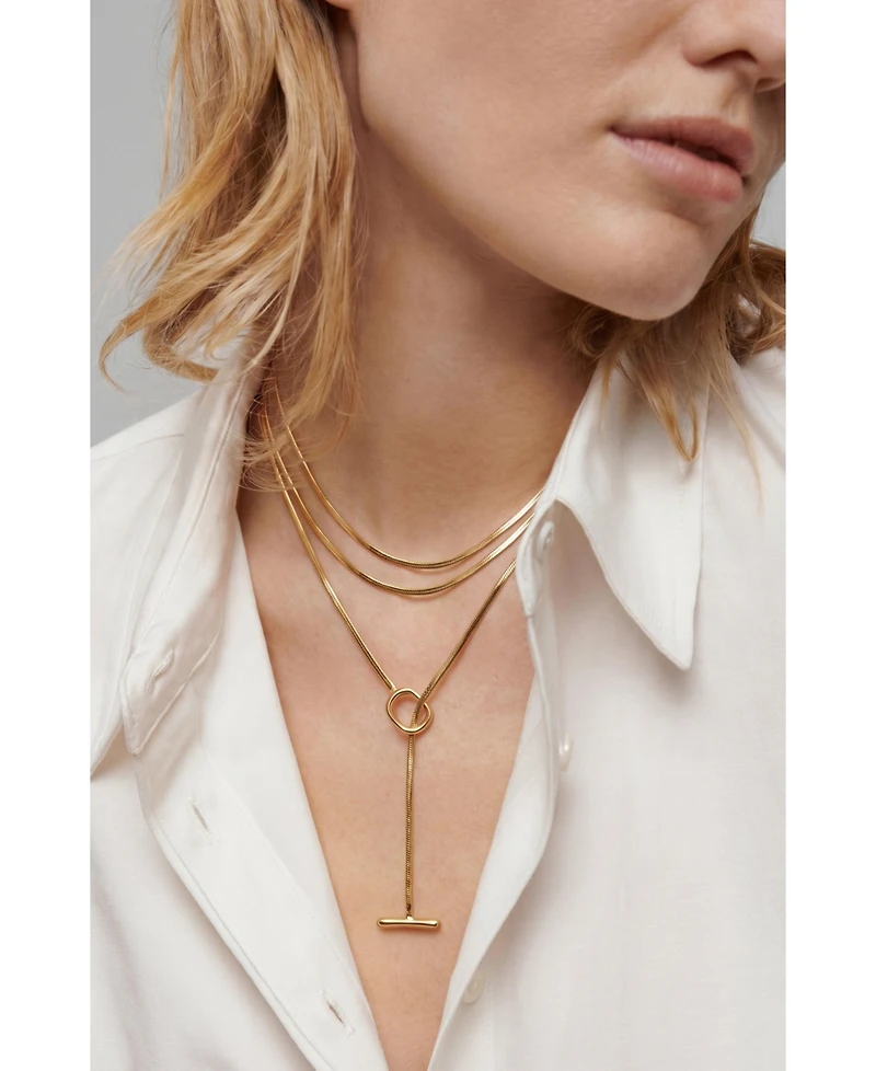 Retro Chic Whispers Vine Necklace