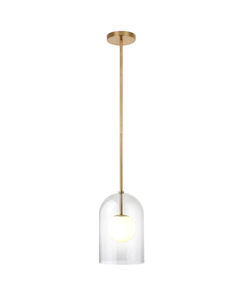 Hudson & Canal Sondre 7.88" Metal ide Double Layer Pendant