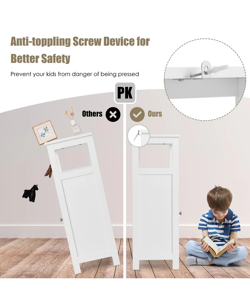 sumyeg Floor Cabinet Multifunction Storage Rack Organizer Stand
