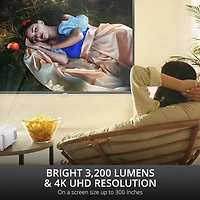 ViewSonic PX701-4K 4K Uhd Home Theater Dlp Projector, 3200 Lumens