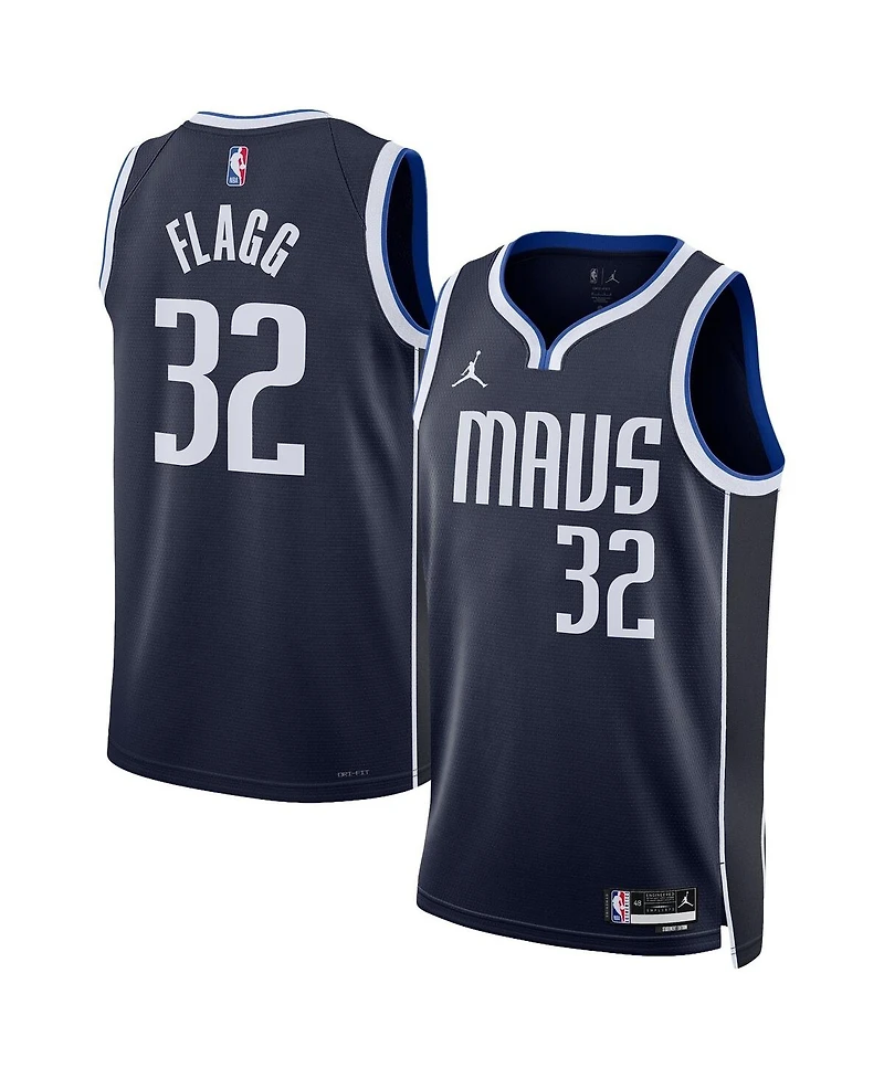 Jordan Men's and Women's Cooper Flagg Navy Dallas Mavericks Statement Edition Swingman Jersey