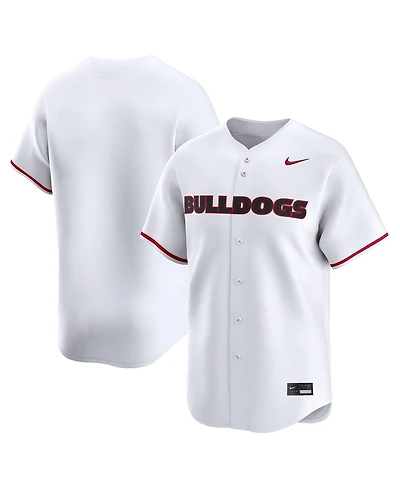 Nike Men's White Georgia Bulldogs Baseball Limited Jersey