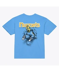 Mitchell & Ness Men's Light Blue Denver Nuggets Breakthrough T-Shirt