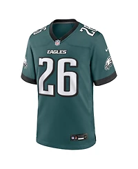 Nike Men's Saquon Barkley Midnight Green Philadelphia Eagles Team Game Jersey