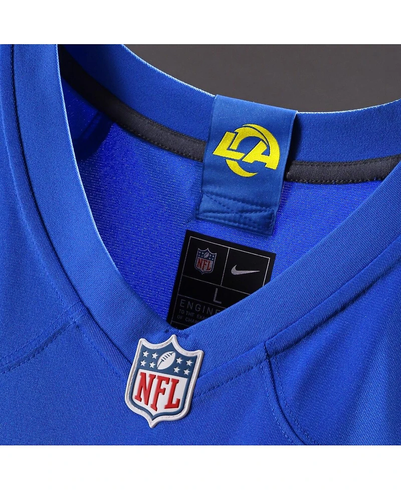 Nike Men's Kyren Williams Royal Los Angeles Rams Team Game Player Jersey