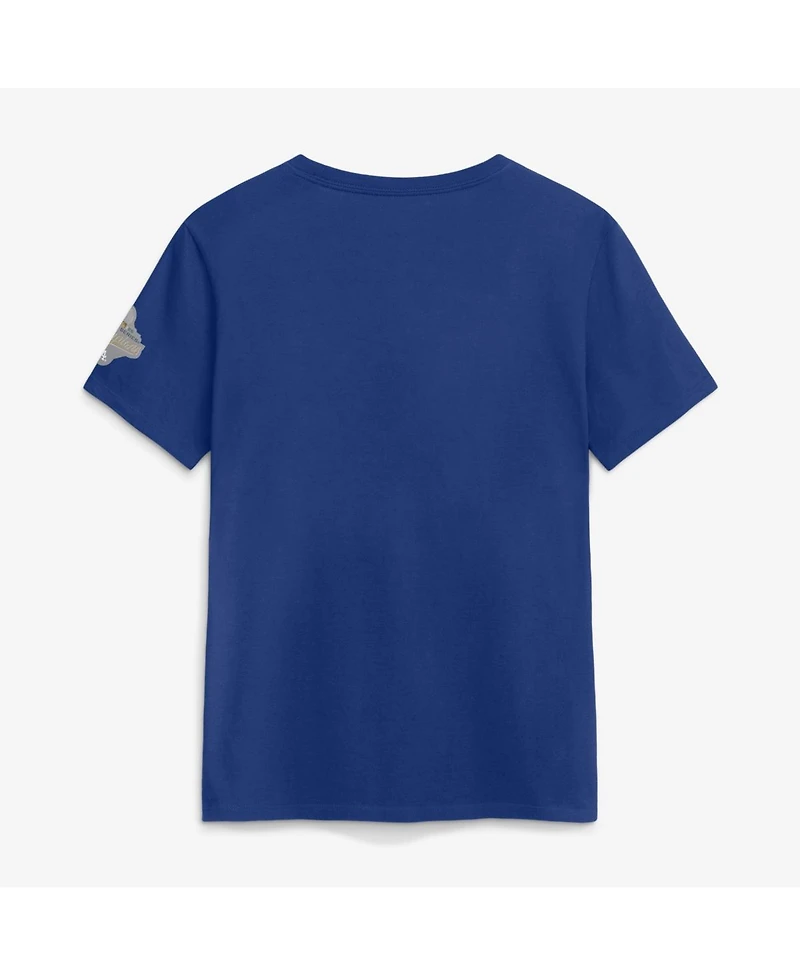 Nike Women's Rush Blue Los Angeles Dodgers 2026 Gold Collection Logo T-Shirt