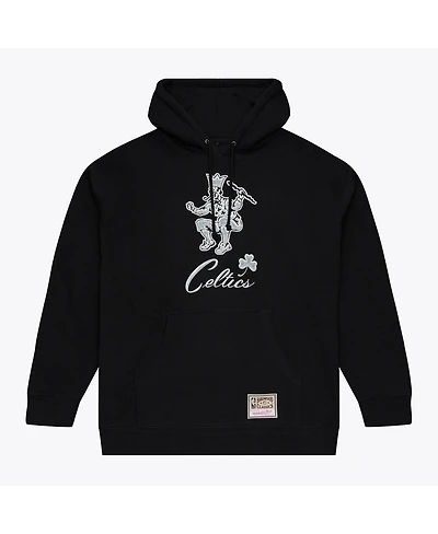 Mitchell & Ness Men's Black Boston Celtics Chrome Hoodie