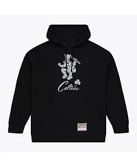 Mitchell & Ness Men's Black Boston Celtics Chrome Hoodie