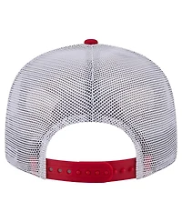 New Era Men's Red Atlanta Falcons Core Team 9FIFTY Trucker Snapback Hat