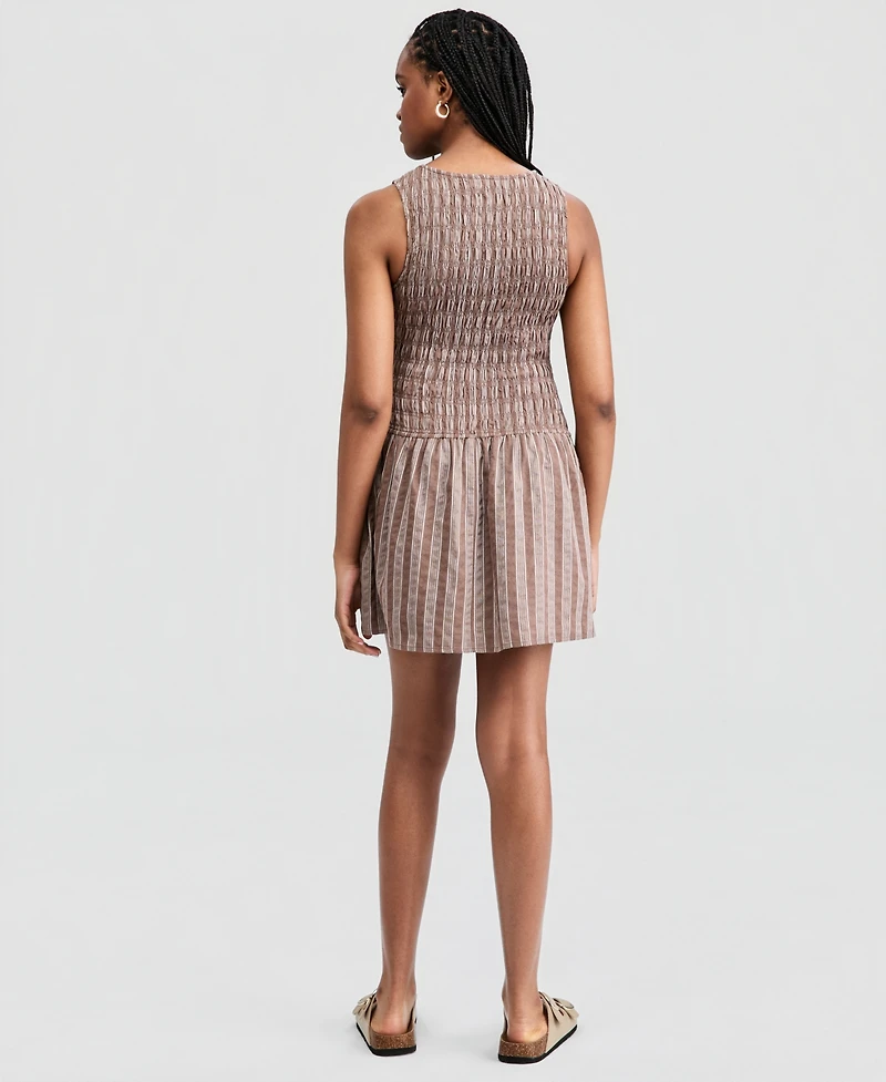 And Now This Women's Stripe Mini Dress, Macy's Exclusive
