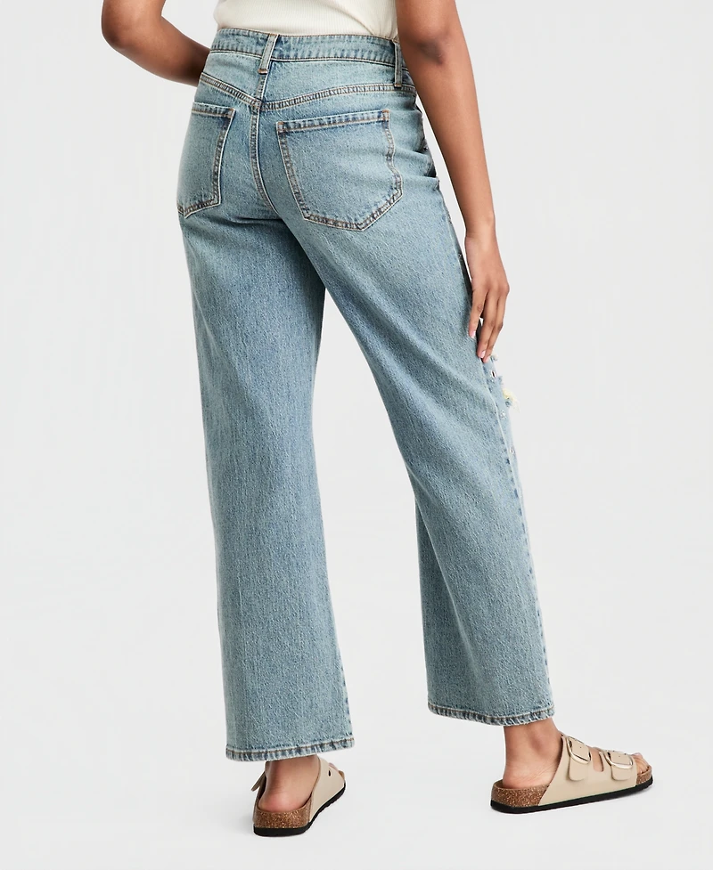 And Now This Women's Ripped Studded Jeans, Macy's Exclusive