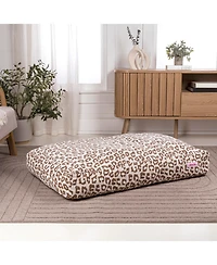 The Licker Store MabelDesigner Modern Ultra Soft Reversible Plush Rectangular Pet Bed with Washable Cover