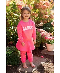 Bits & Bows Toddler Skirted Bow Joggers