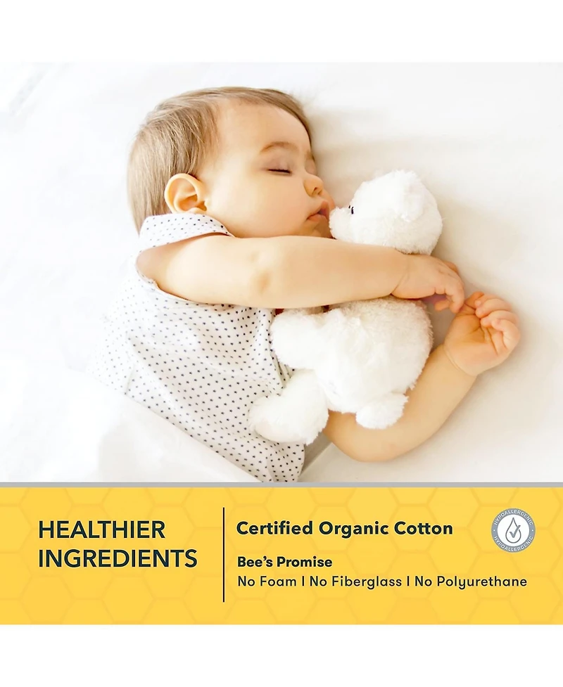 Nature Bee Organic's Baby Deluxe Breathable Crib Mattress
