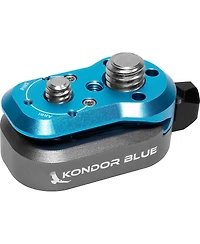 Kondor Blue Mini Lock Quick Release Plates for Professional Camera Workflows