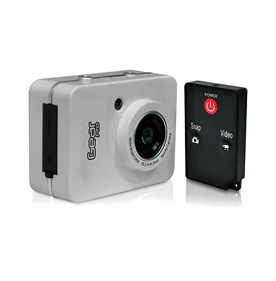Pyle Gear Pro Sports Action Camera 1080P Hd 12MP Touch Screen Waterproof Case Remote Control Mount GDV285SL