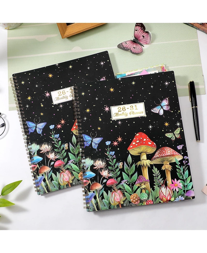 Gnuadz 2026-2031 Monthly Planner 5 Year 60 Months Tabs Pocket Notes