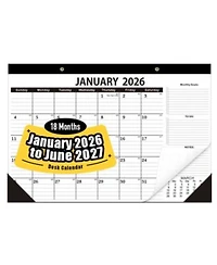 Gnuadz Desk Calendar 2026 2027 18 Months Home School Office