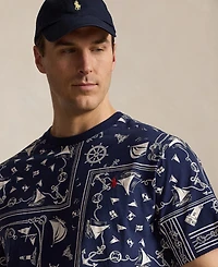 Polo Ralph Lauren Men's Big & Tall Bandanna Jersey T-Shirt