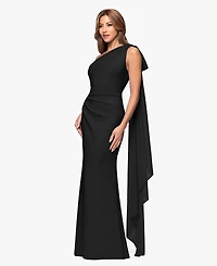 Xscape Women's One-Shoulder Maxi Dress