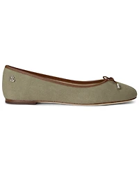 Lauren Ralph Women's Jayna Nappa Leather Flats