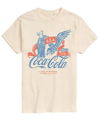 Airwaves Men's Coca-Cola Usa Eagle Short-Sleeve Graphic T-Shirts